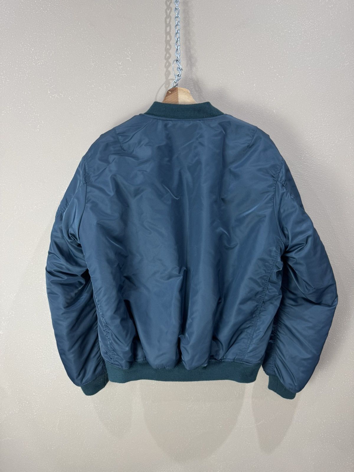 Alpha Industries Vintage MA1 Flyer’s Bomber Jacket Alpha US Army Style Size US M / EU 48-50 / 2 - 2 Thumbnail