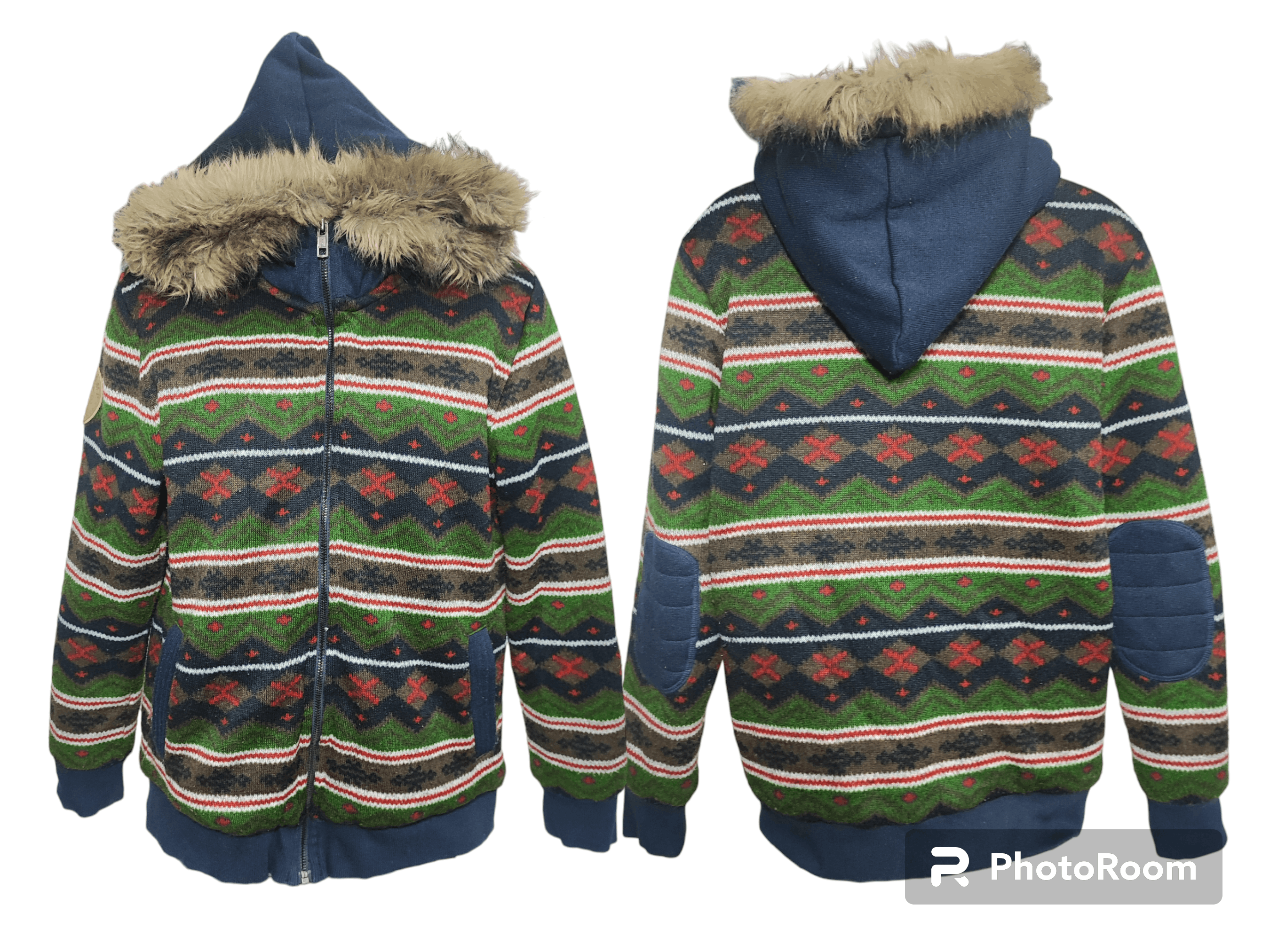 Pendleton × Vivienne Westwood Fur Hoodie Najavo Style Pendleton Size US M / EU 48-50 / 2 - 1 Thumbnail