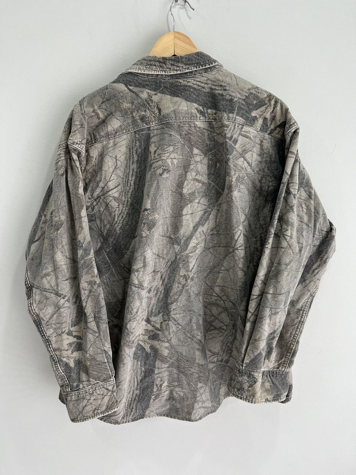 FiveBrother Vtg Five Brother Camo Mossy Oaks Button Up Shirt real tree Size US L / EU 52-54 / 3 - 2 Thumbnail