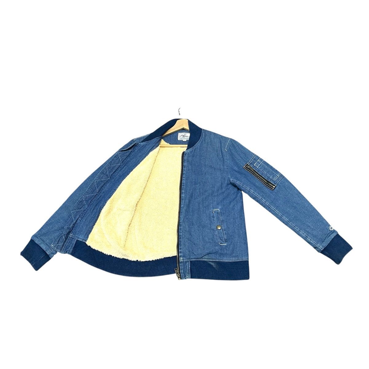 Native Vintage Local Motion Denim Bomber Native Style Jacket Size US M / EU 48-50 / 2 - 19 Thumbnail