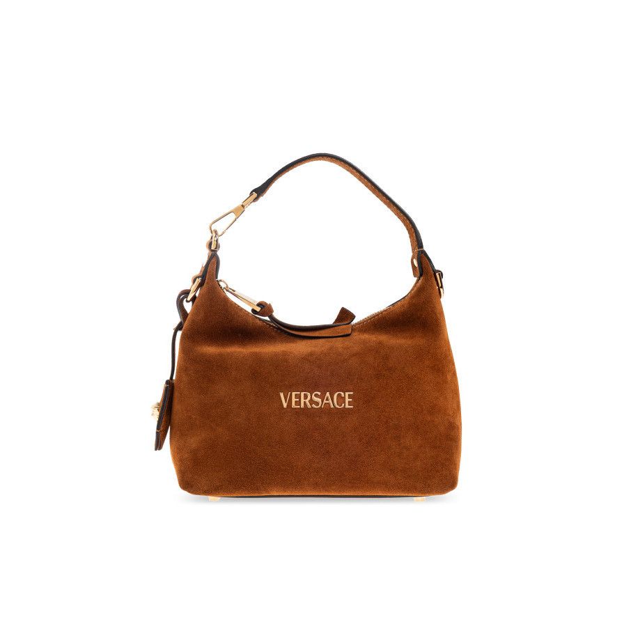 Versace VERSACE Brown Leather Top Handle Bag New & Authentic Size ONE SIZE - 1 Thumbnail