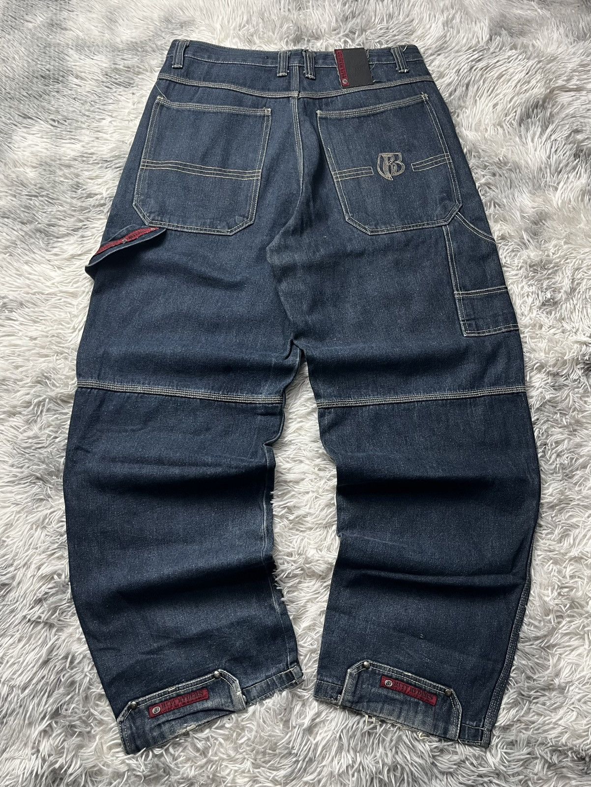 Ruff Ryders Vintage Ruffryder Baggy Carpenter Jeans Size US 36 / EU 52 - 7 Thumbnail