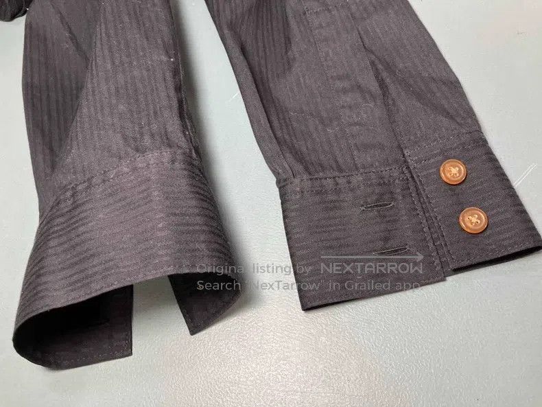 Vivienne Westwood vivienne westwood Large Bow Black Striped Pattern Shirt Size M / US 6-8 / IT 42-44 - 8 Thumbnail