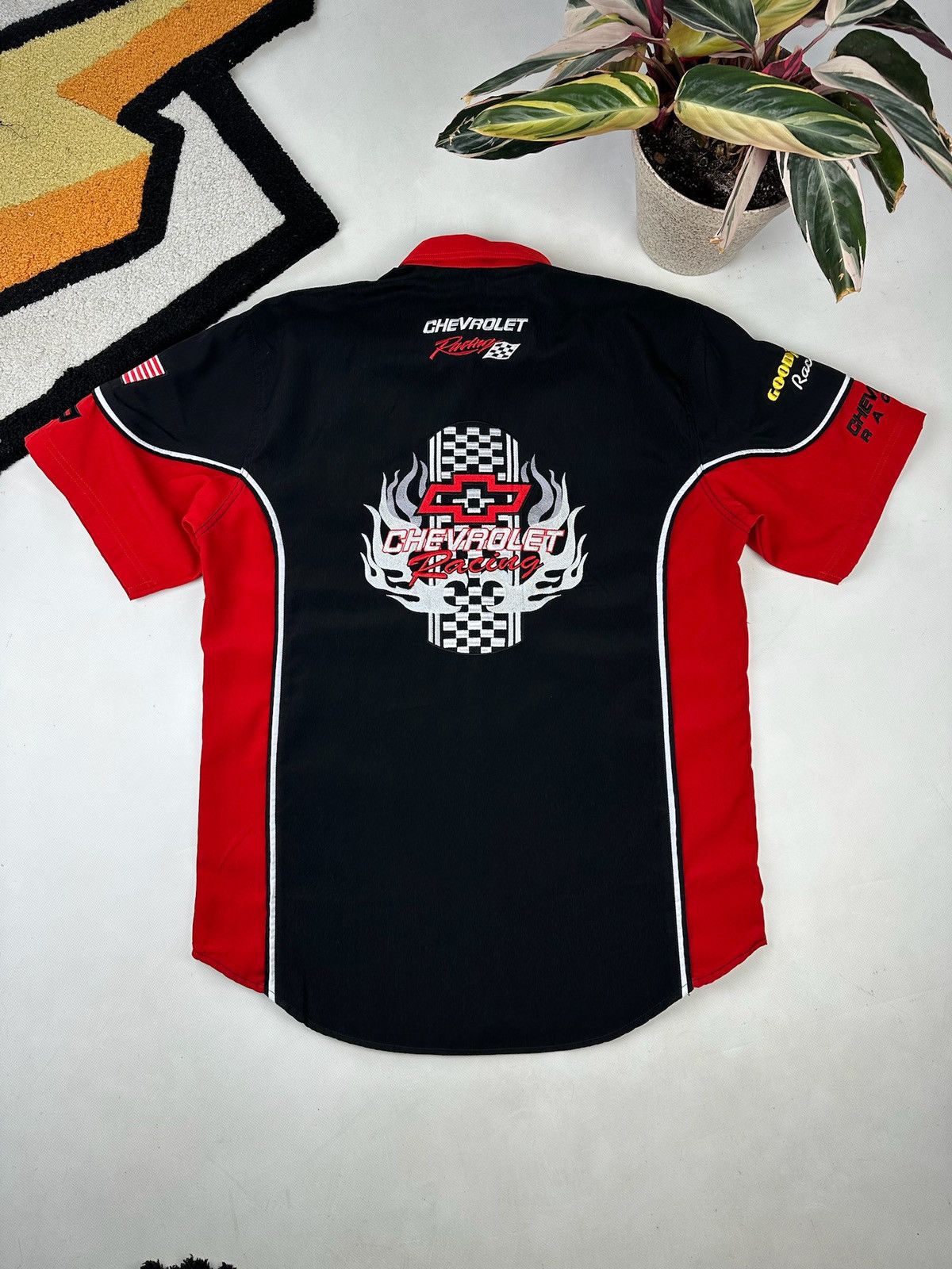 Chevrolet × Vintage Corvette Racing Button Up shirt Chevrolet USA flag vintage Size US L / EU 52-54 / 3 - 1 Thumbnail