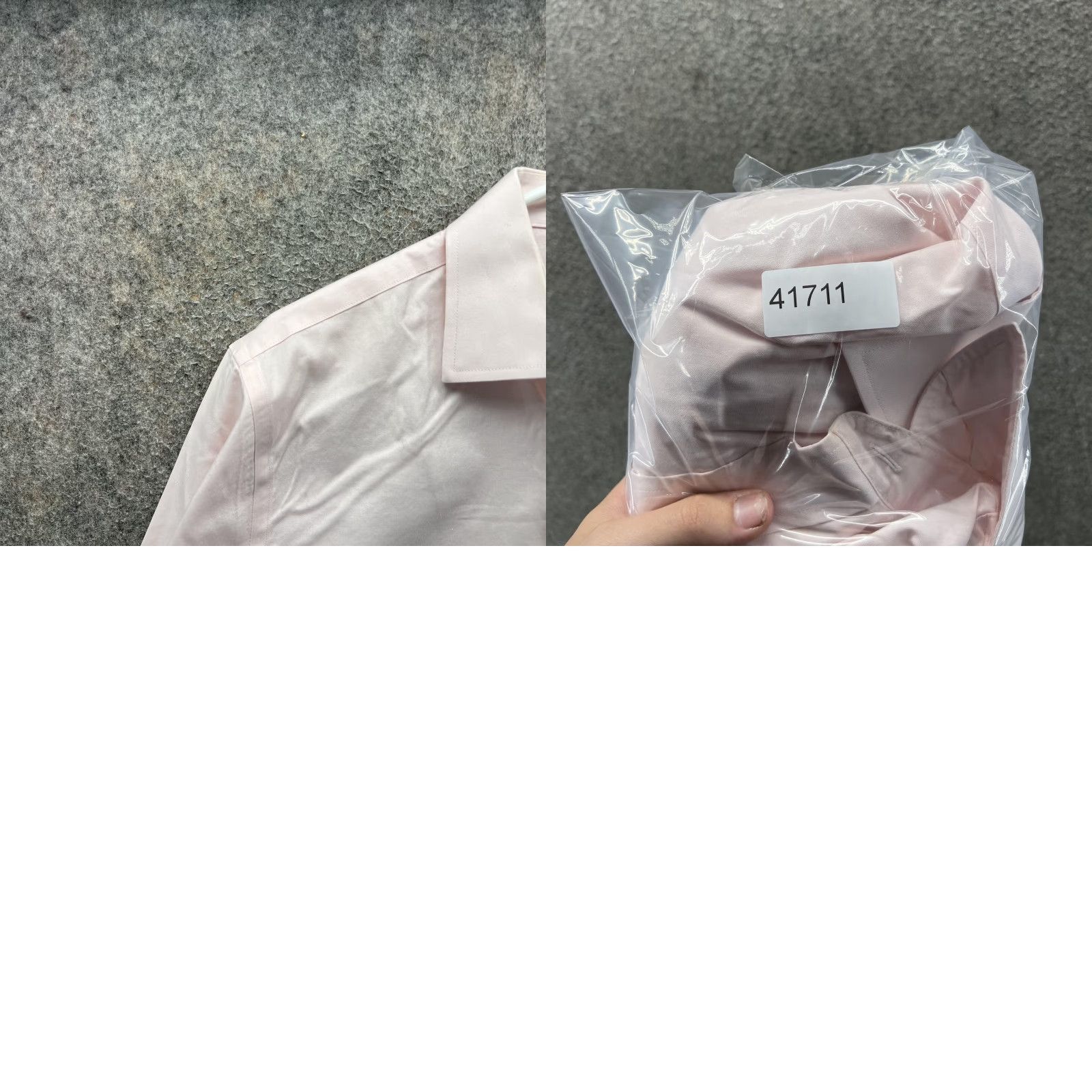 Brooks Brothers Brooks Brothers Dress Shirt Mens 15.5 Pink Solid Slim Regent Non Iron Shirt 34/35 Sleeve Button Cuff Mens Size 42R - 8 Thumbnail