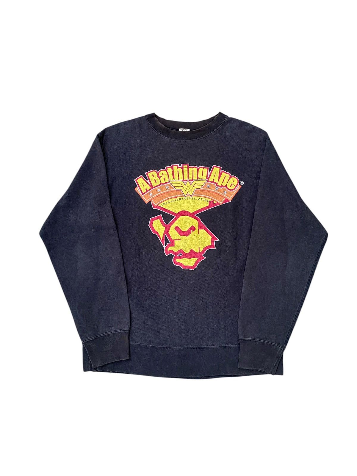 Bape Vintage Bape Wonder Woman Sweatshirt Size US M / EU 48-50 / 2 - 3 Thumbnail