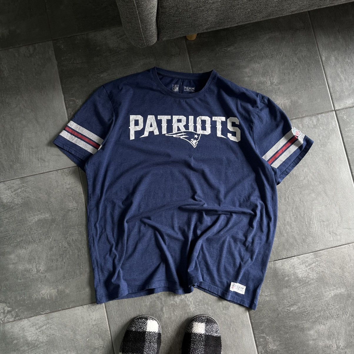 NFL × Vintage Vintage NFL Patriots T-shirts Big Loog Rugby Sport-wear 00s Size US XXL / EU 58 / 5 - 4 Thumbnail