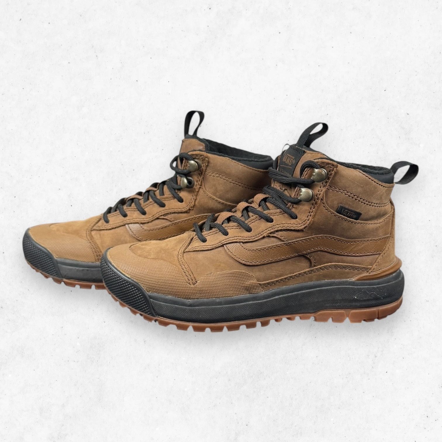 Vans Vans UltraRange EXO Hi MTE Brown Leather Boots Sz 6 Size US 6 / IT 36 - 3 Thumbnail