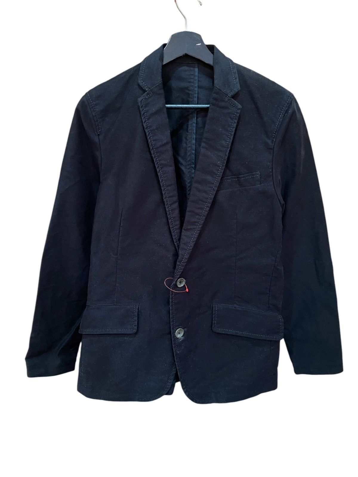 American Rag SEO Title: American Rag Cie Black Cotton Blazer Size US S / EU 44-46 / 1 - 1 Thumbnail