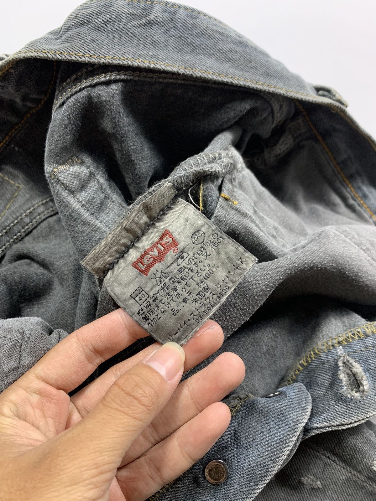 Levi's Levi’s 501 Distressed Red Tab Denim pants Size US 30 / EU 46 - 6 Thumbnail