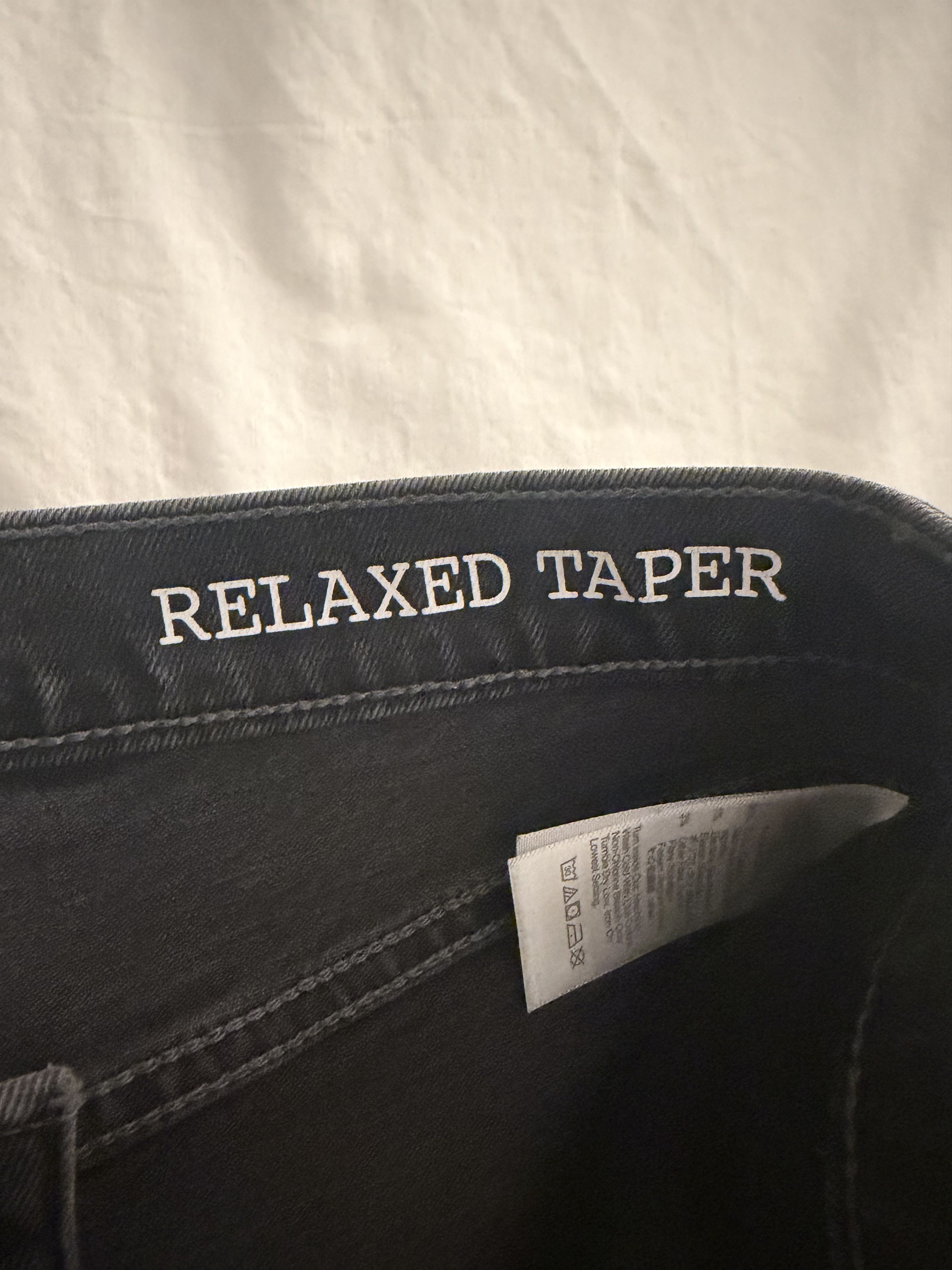 Madewell Madewell Relaxed Taper Gray Jeans Size US 32 / EU 48 - 6 Thumbnail