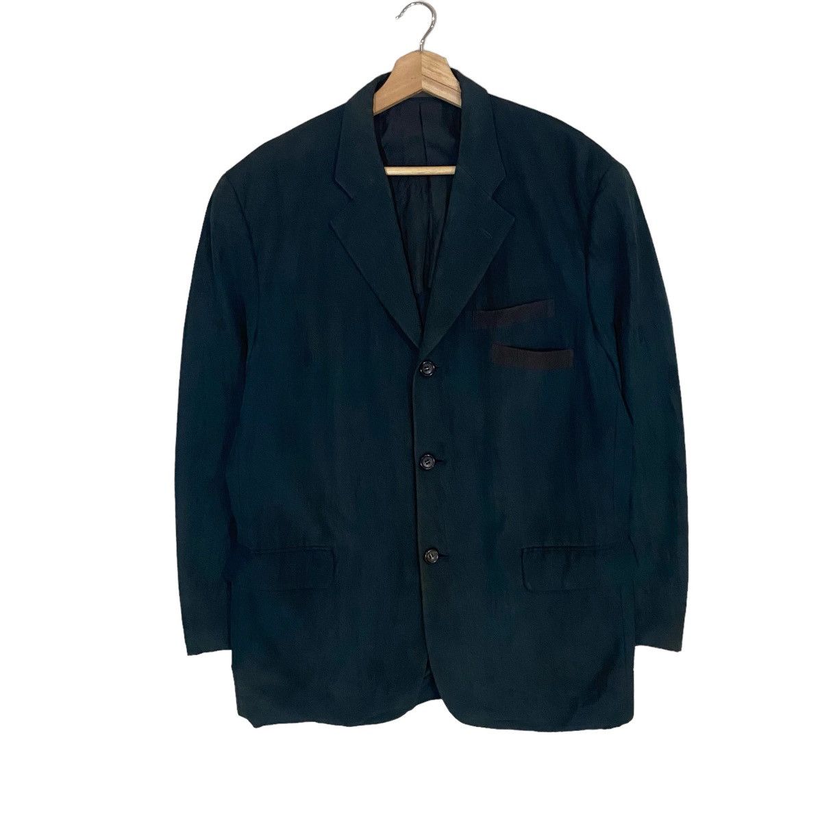 Comme des Garcons Homme × Comme des Garcons Homme Plus × Vintage 🔥VINTAGES CDG AD1994 WOOL RAYON COATS JACKET Size US M / EU 48-50 / 2 - 2 Thumbnail