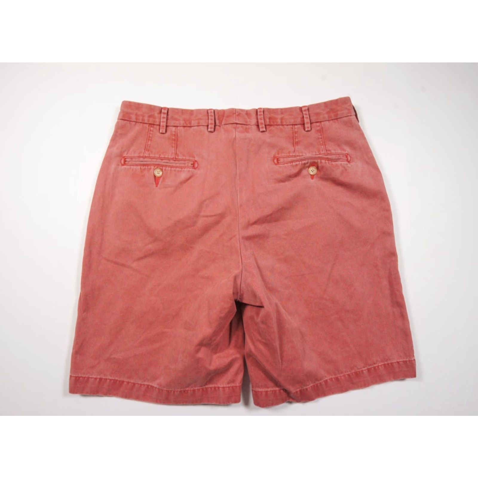Peter Millar Peter Millar Chino Shorts 34" Pink Flat Front Casual Preppy Mens Size US 34 / EU 50 - 3 Thumbnail