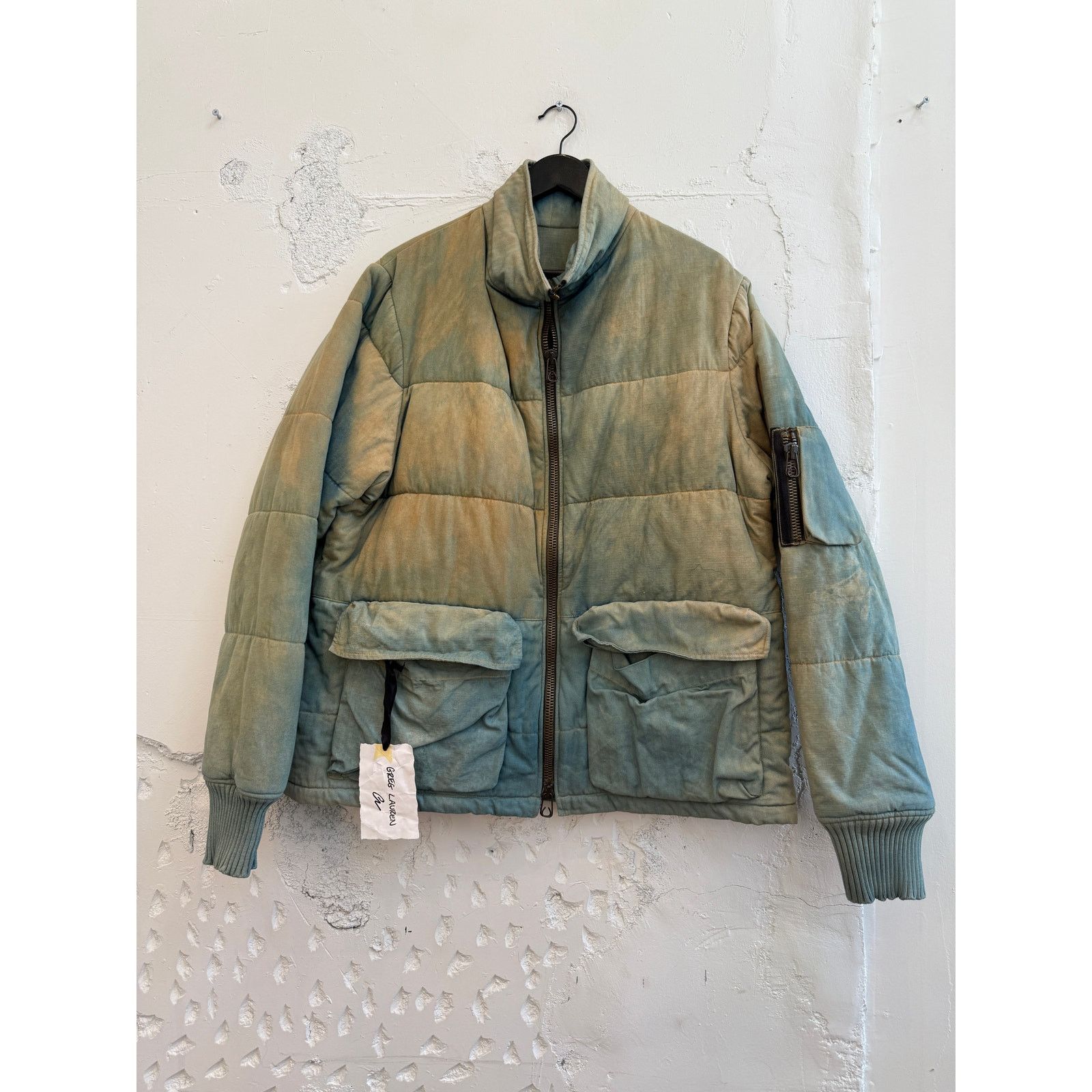 Greg Lauren Greg Lauren SAMPLE Dyed Puffer Jacket Size US L / EU 52-54 / 3 - 1 Thumbnail