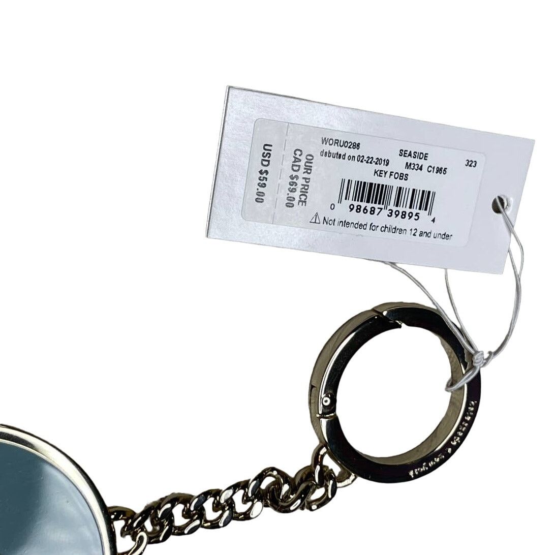 Kate Spade Kate Spade Enamel Spade Keychain Bag charm in seaside Size ONE SIZE - 4 Thumbnail