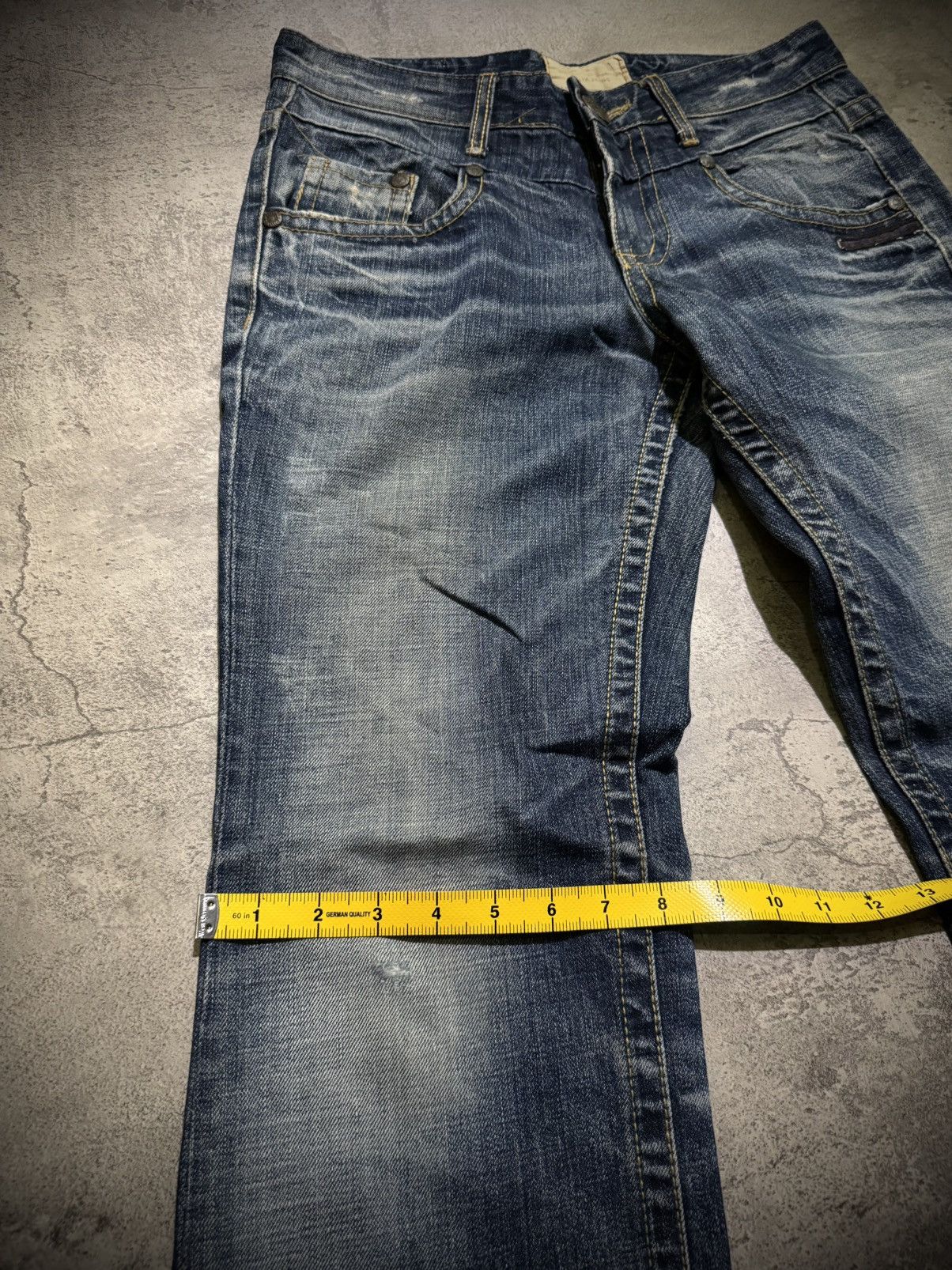 Japanese Brand LOLITA JEANS IFSIXWASNINE DISTRESSED BOOTCUT JEANS Size US 32 / EU 48 - 17 Thumbnail