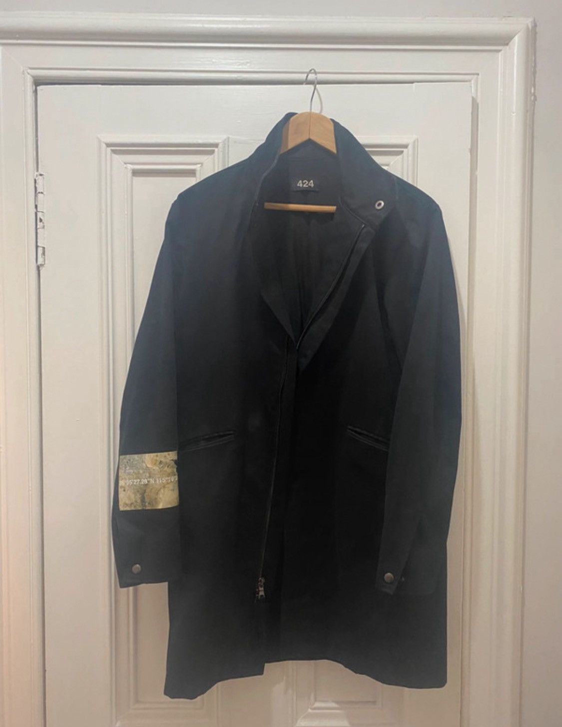 424 long coat jacket