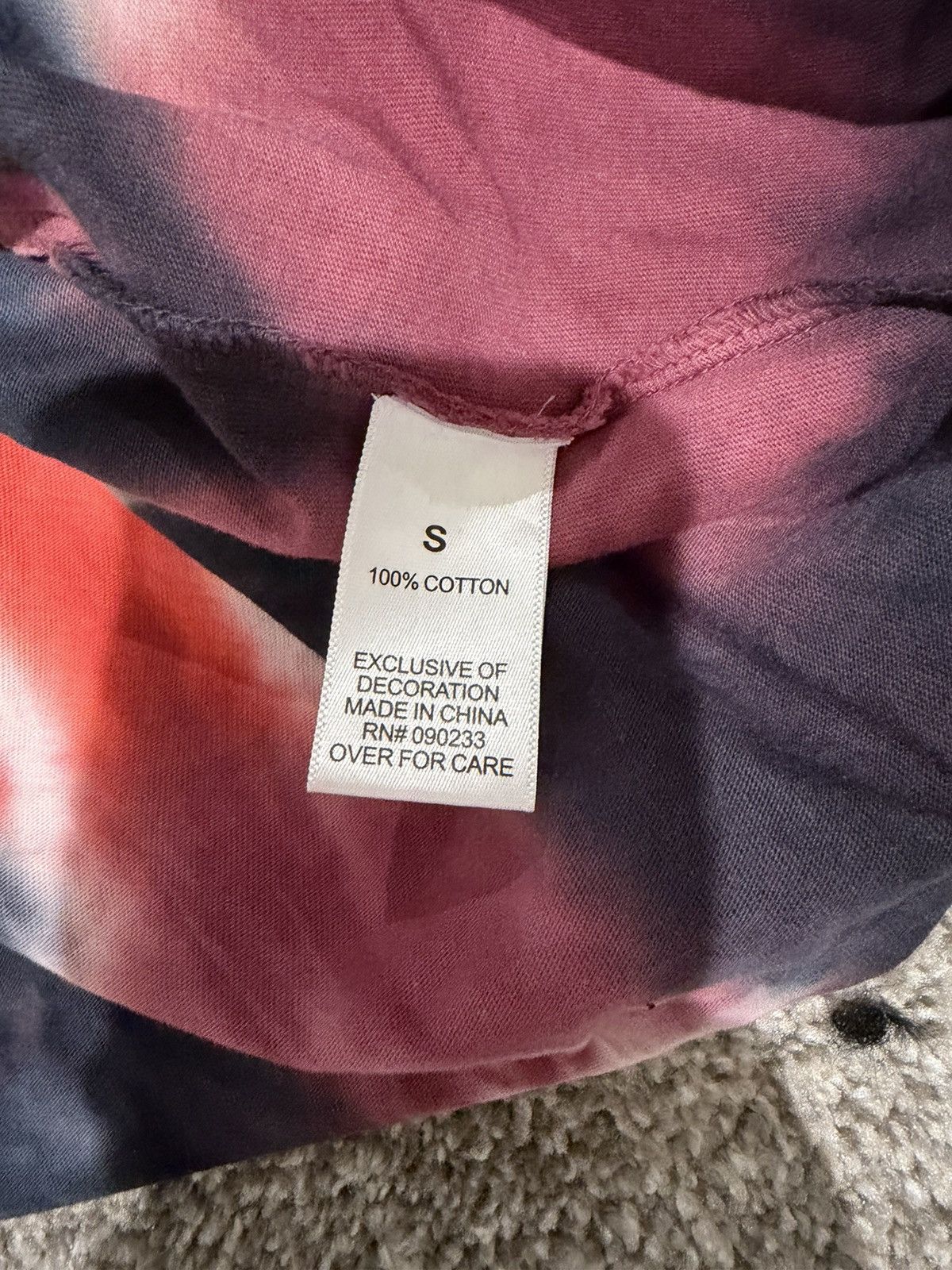 Fear of God × Union LA Essentials x Union Tie Dye Tee Size US S / EU 44-46 / 1 - 5 Thumbnail