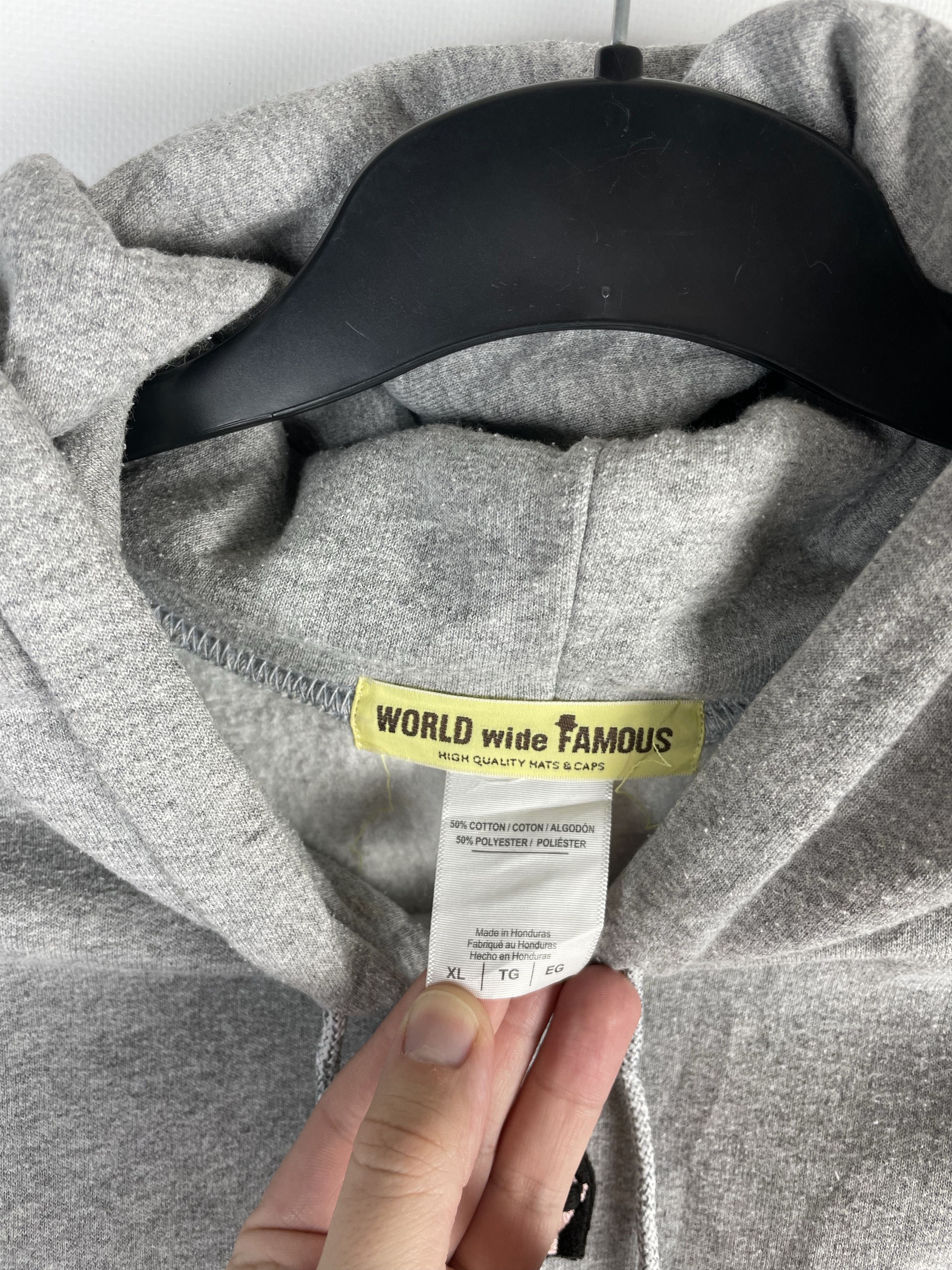 Japanese Brand WORLD WIDE FAMOUS BY KANYE WEST HOODIE Size US XL / EU 56 / 4 - 6 Thumbnail