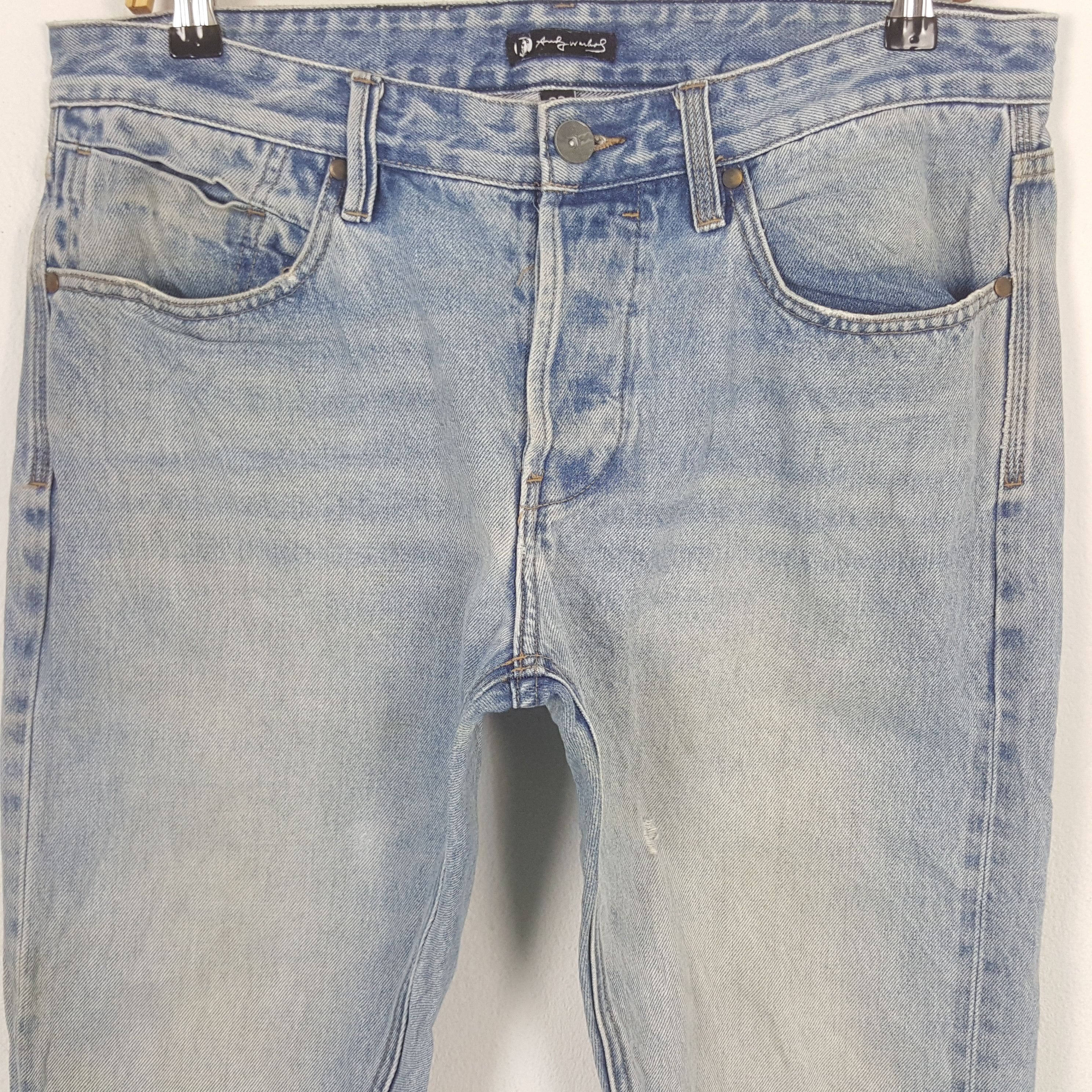 Andy Warhol × Billabong × Vintage Vintage Andy Warhol X Billabong Rare Denim Size US 34 / EU 50 - 2 Thumbnail