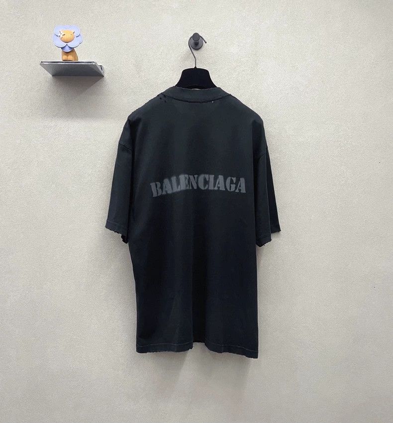 Balenciaga Balenciaga Alphabet Printed Round Neck Loose Short Sleeve Size US XS / EU 42 / 0 - 2 Thumbnail