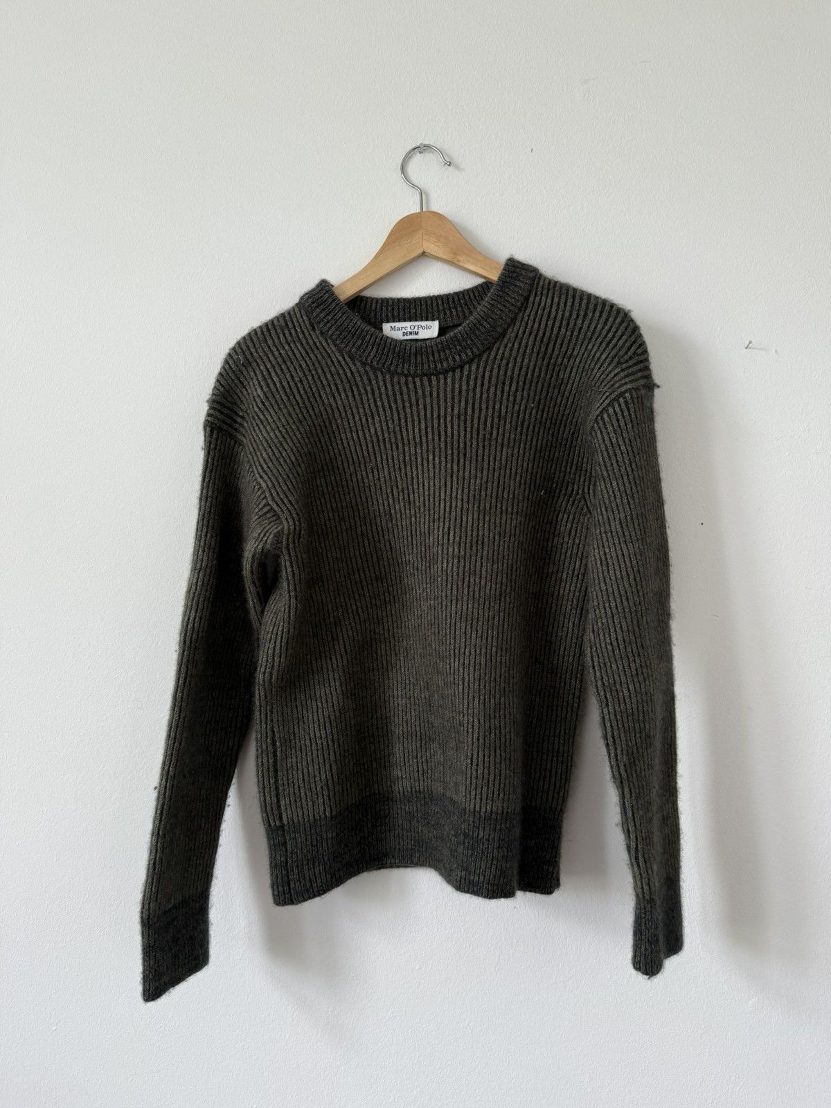 Marc O'Polo Marco Polo Knit Ribbed Sweater Cotton Size US L / EU 52-54 / 3 - 1 Thumbnail
