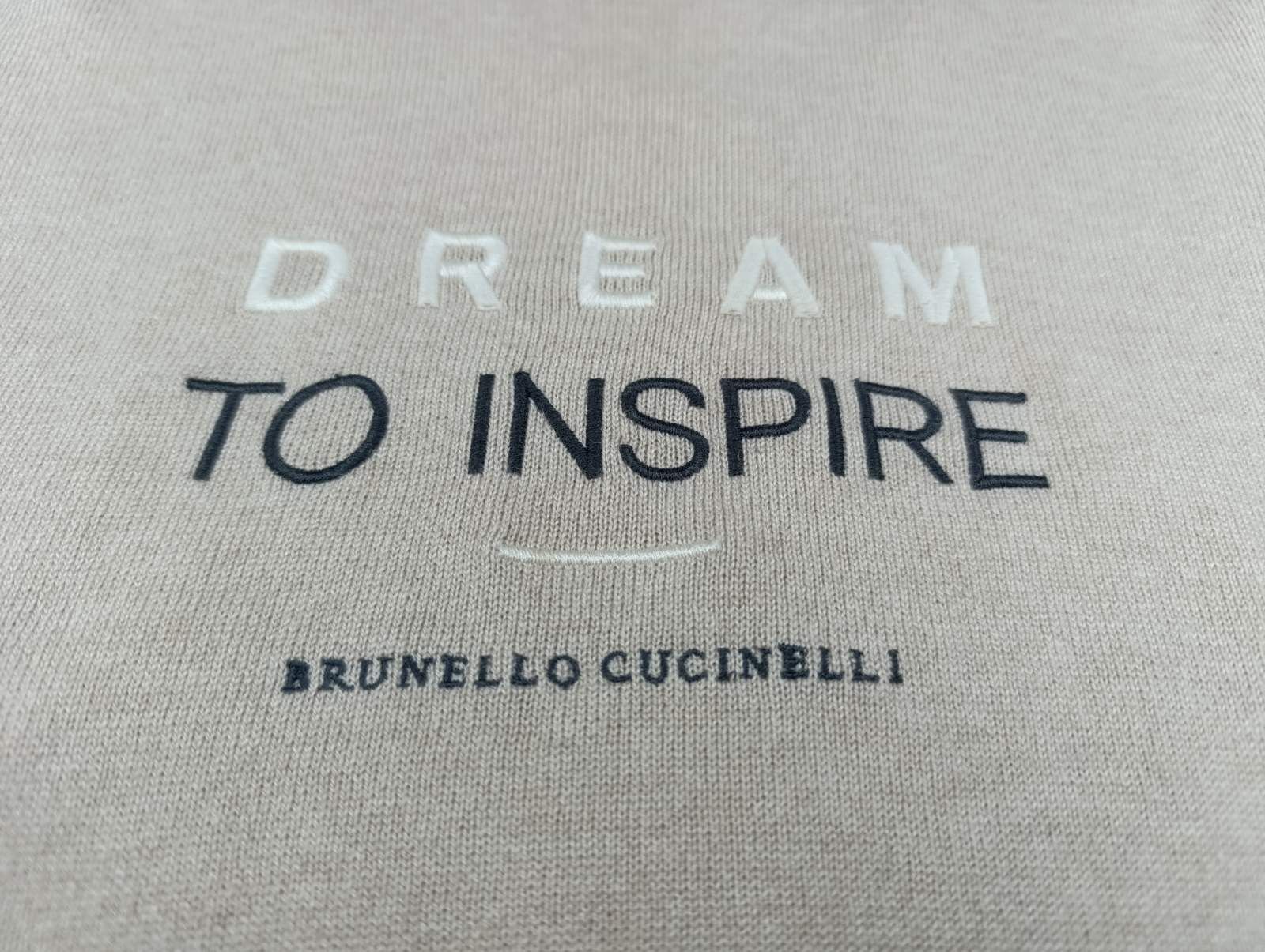 Brunello Cucinelli BRUNELLO CUCINELLI MEN'S EMBROIDERED CASHMERE SWEATER Size US M / EU 48-50 / 2 - 7 Thumbnail