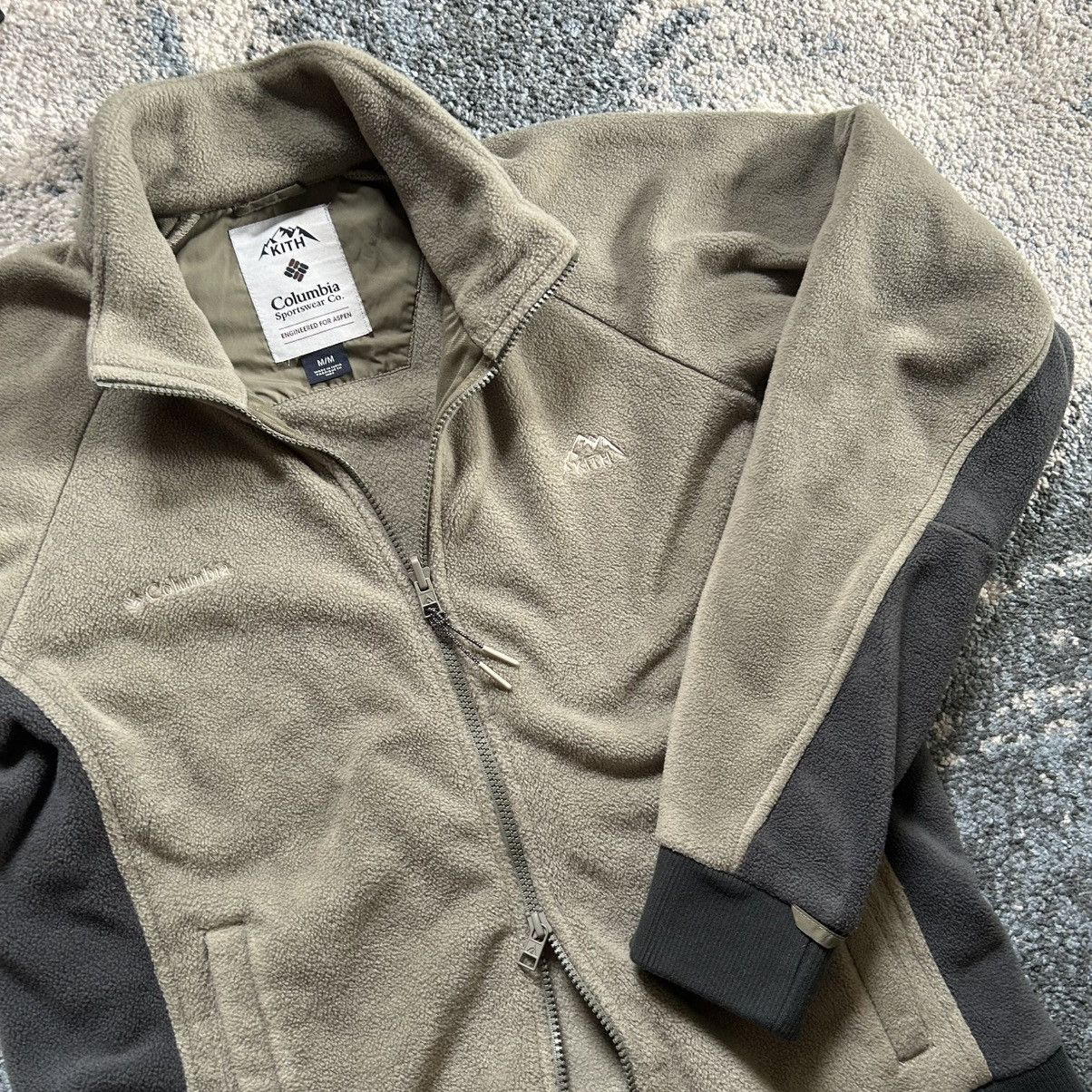 Columbia × Kith 2016 ASPEN CORE FLEECE JACKET YKK DOUBLE ZiP SHERPA OLiVE Size US M / EU 48-50 / 2 - 3 Thumbnail