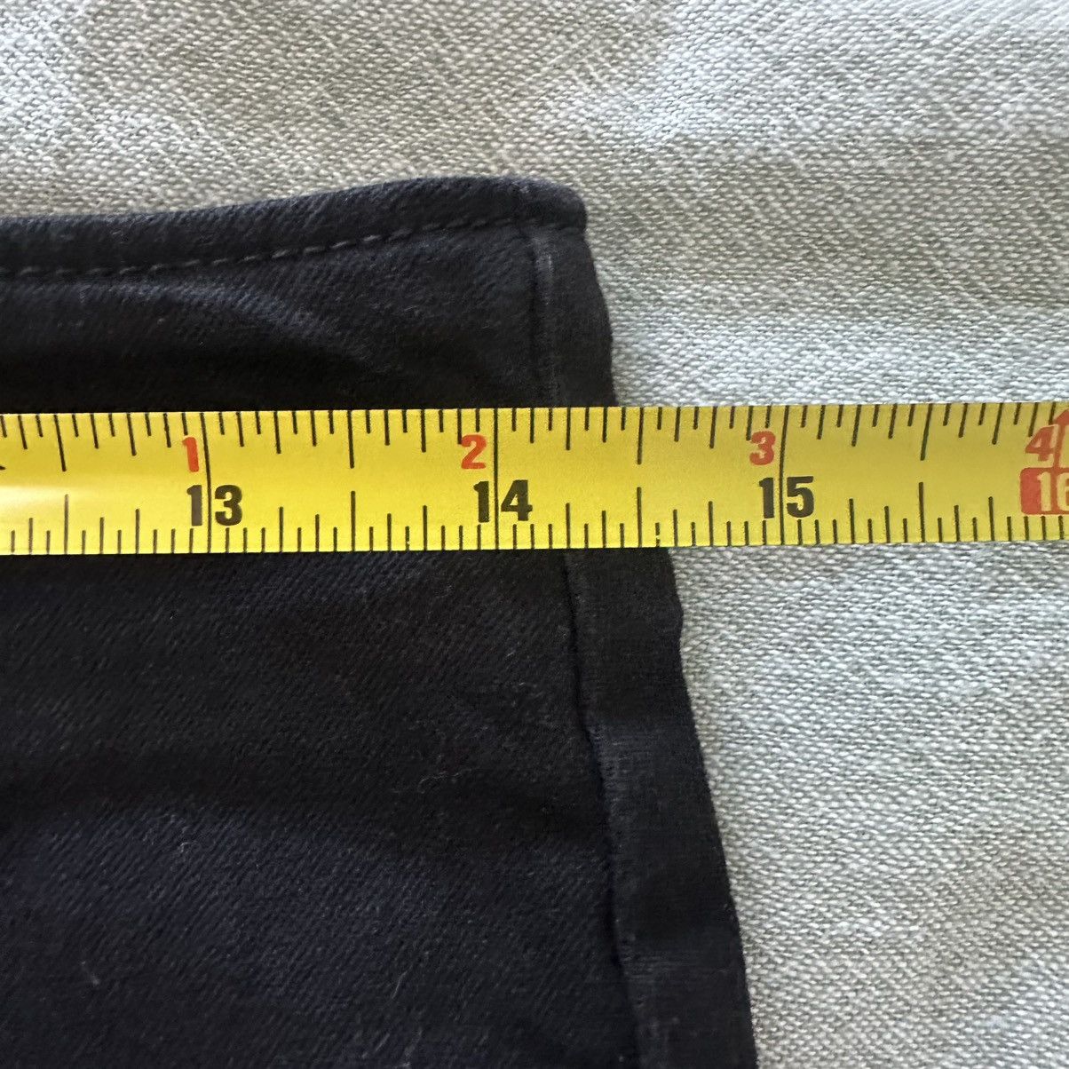 Free People Free People We The Free Layla Black Denim Mini Skirt Sz 4 Size 27" / US 4 / IT 40 - 5 Thumbnail