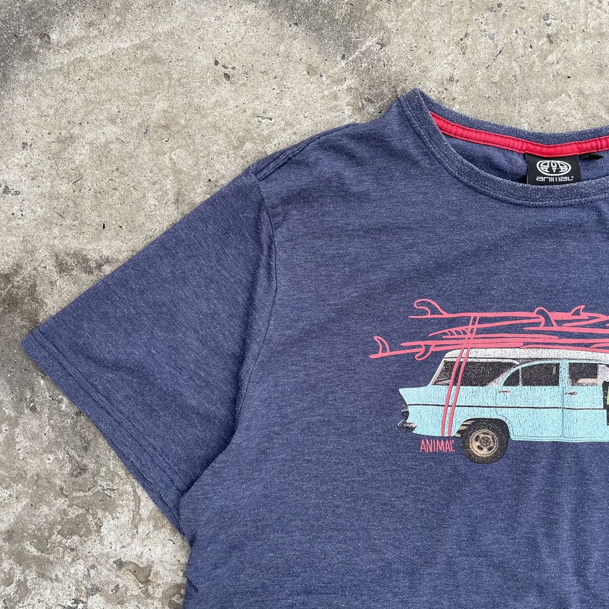 Vintage Vintage Animal T-shirts Big Logo Skate wear Y2K 00s Size US L / EU 52-54 / 3 - 6 Thumbnail