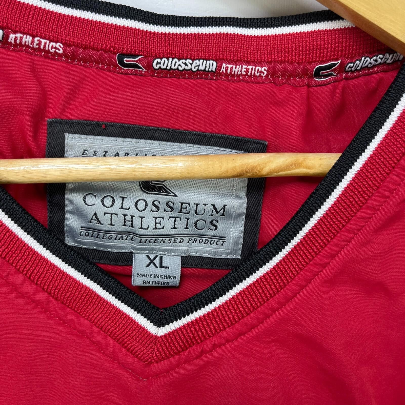 Other Vintage Nebraska Cornhuskers Pullover Windbreaker Jacket XL Size ONE SIZE - 4 Thumbnail