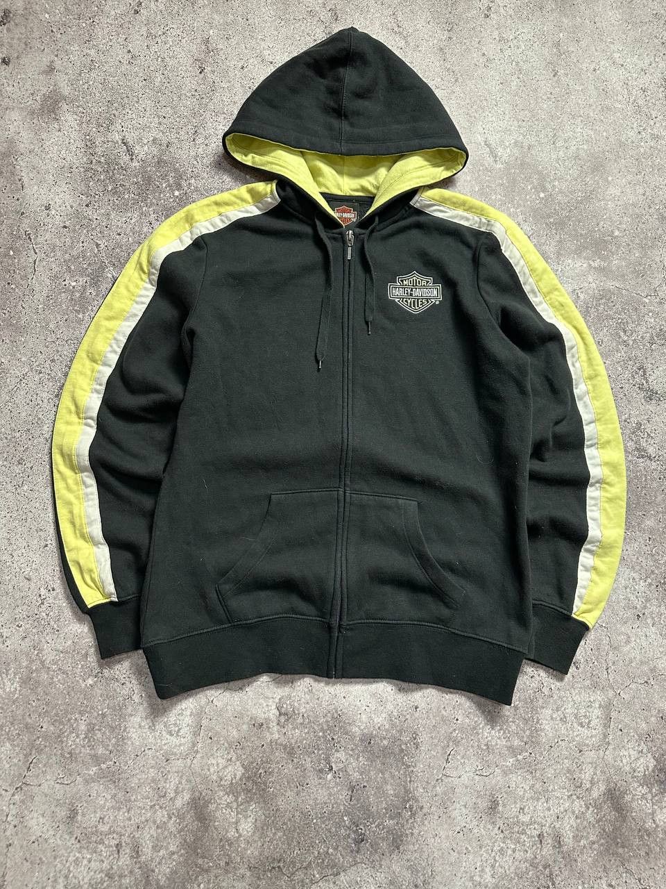 Harley Davidson Vintage Harley Davidson Zip Hoodie Embroidered Logo Size US M / EU 48-50 / 2 - 5 Thumbnail