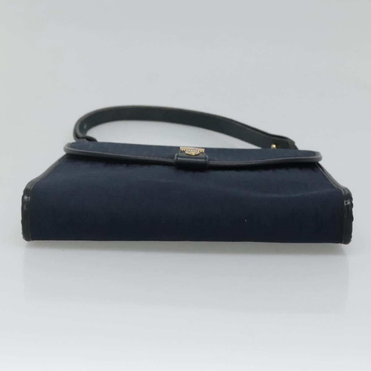 Dior DIOR Trotter Canvas Shoulder Bag Navy Size ONE SIZE - 9 Thumbnail
