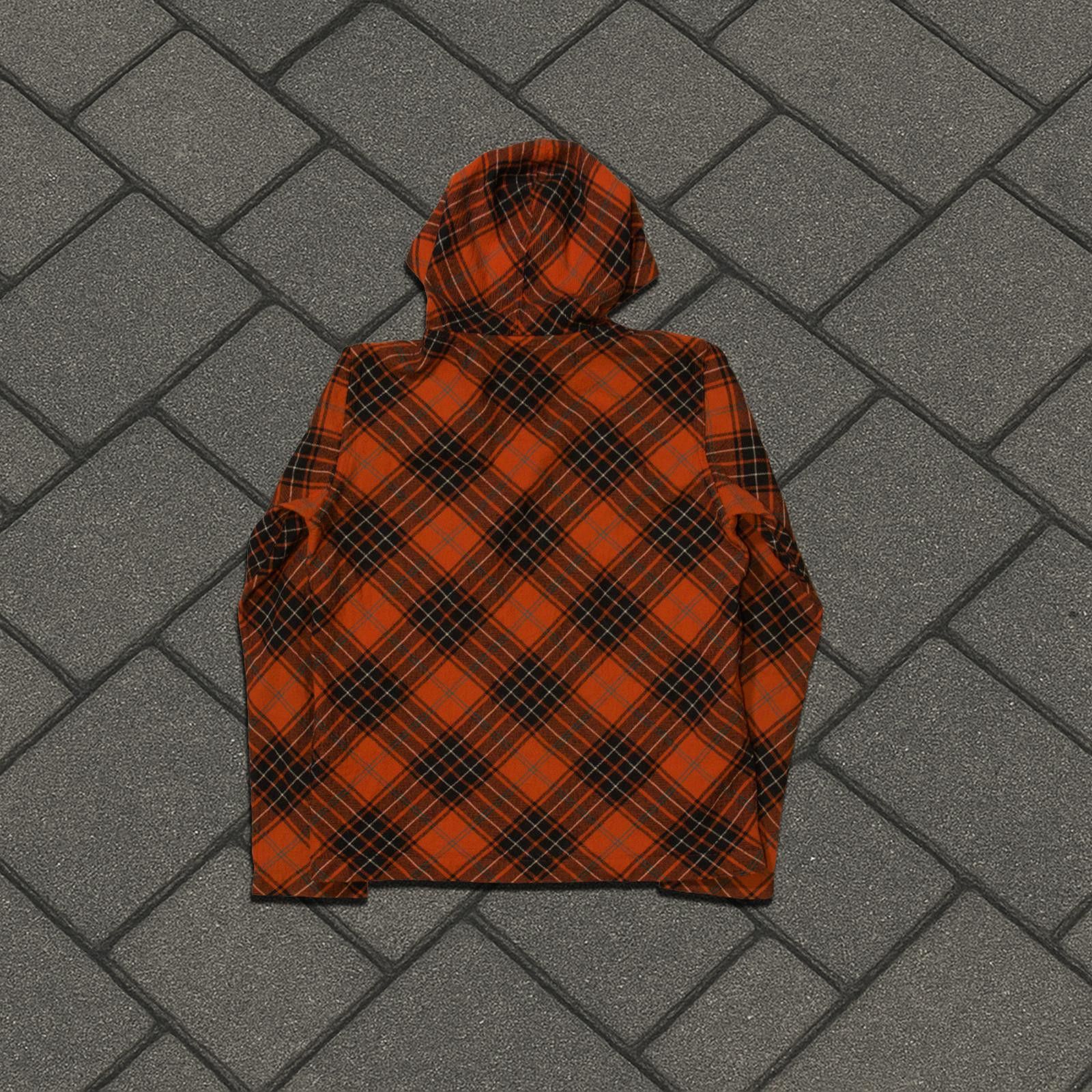 Junya Watanabe AD2002 Junya Watanabe Plaid ‘Bighorns’ Colligate Hoodie Size US S / EU 44-46 / 1 - 3 Thumbnail