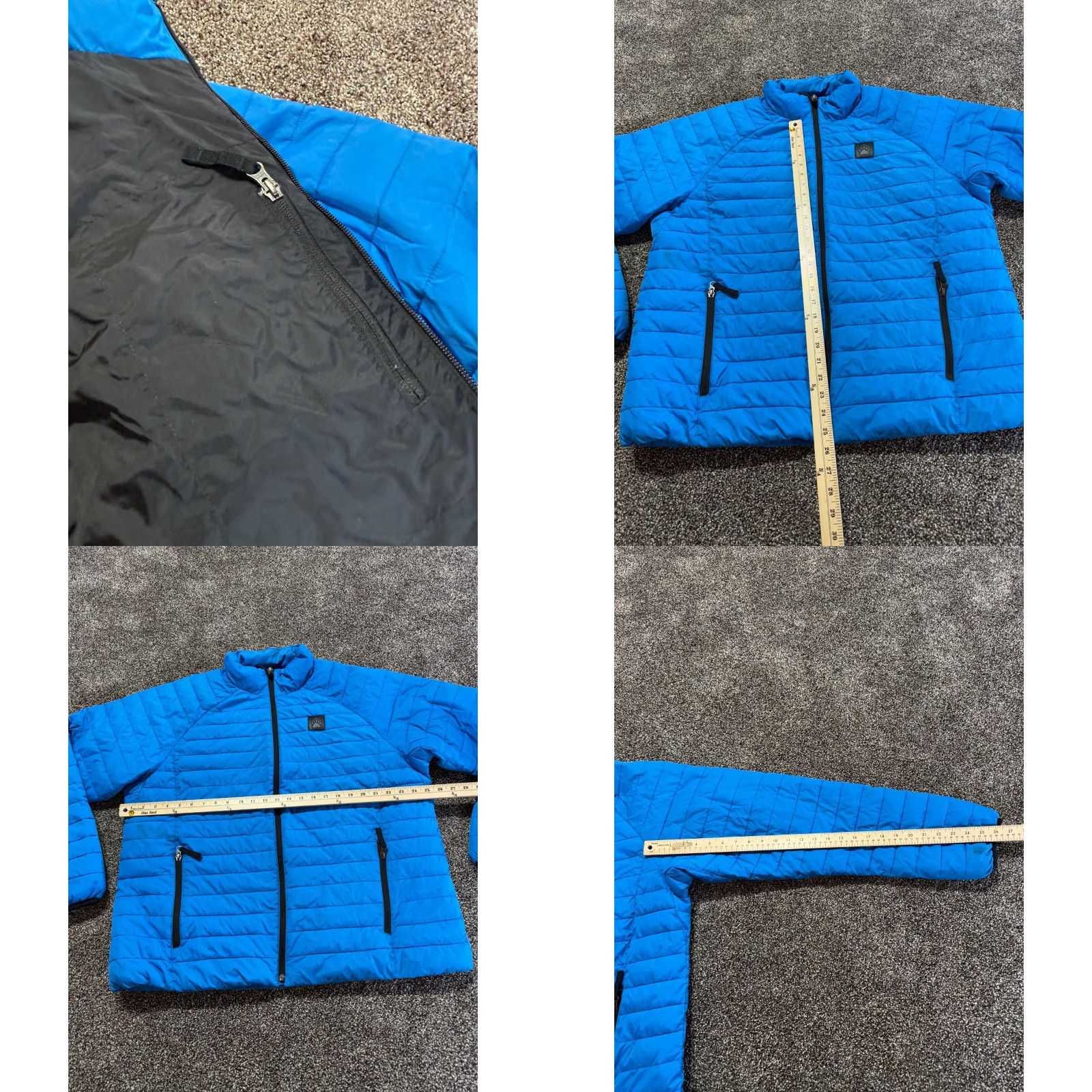 Vintage Duluth Mens Jacket XL Blue Puffer Full Zip Winter Coat Style Outside Size US XL / EU 56 / 4 - 8 Thumbnail
