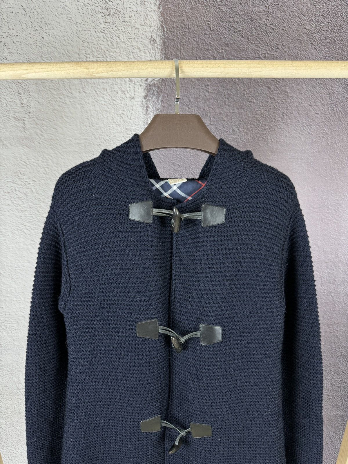 Paul & Shark Paul & Shark blue duffle long cardigan wool knitwear Size US S / EU 44-46 / 1 - 4 Thumbnail