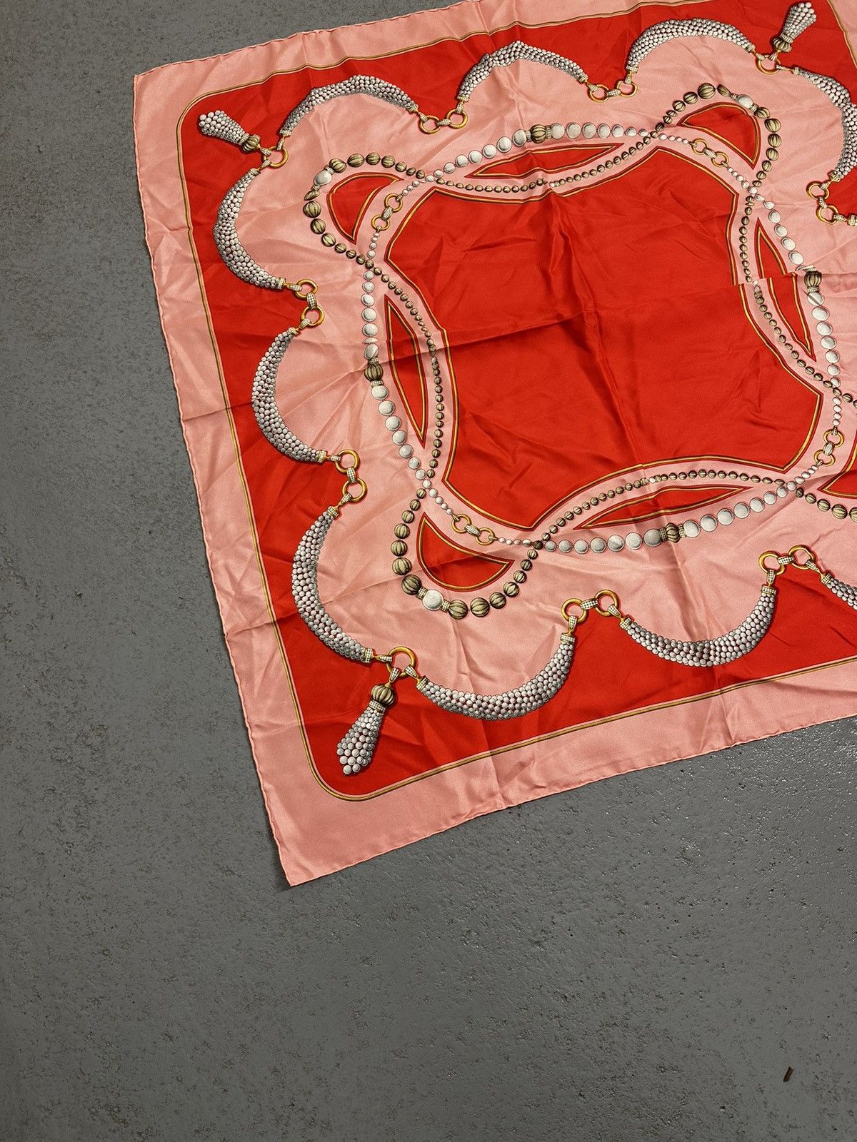 Cartier Must De Cartier Silk Scarf Size ONE SIZE - 2 Thumbnail