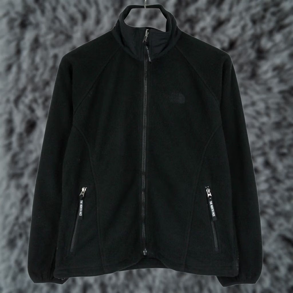 The North Face The North Face Sweatshirt Women's MEDIUM Full Zip High Neck Fleece Black Size M / US 6-8 / IT 42-44 - 1 Thumbnail