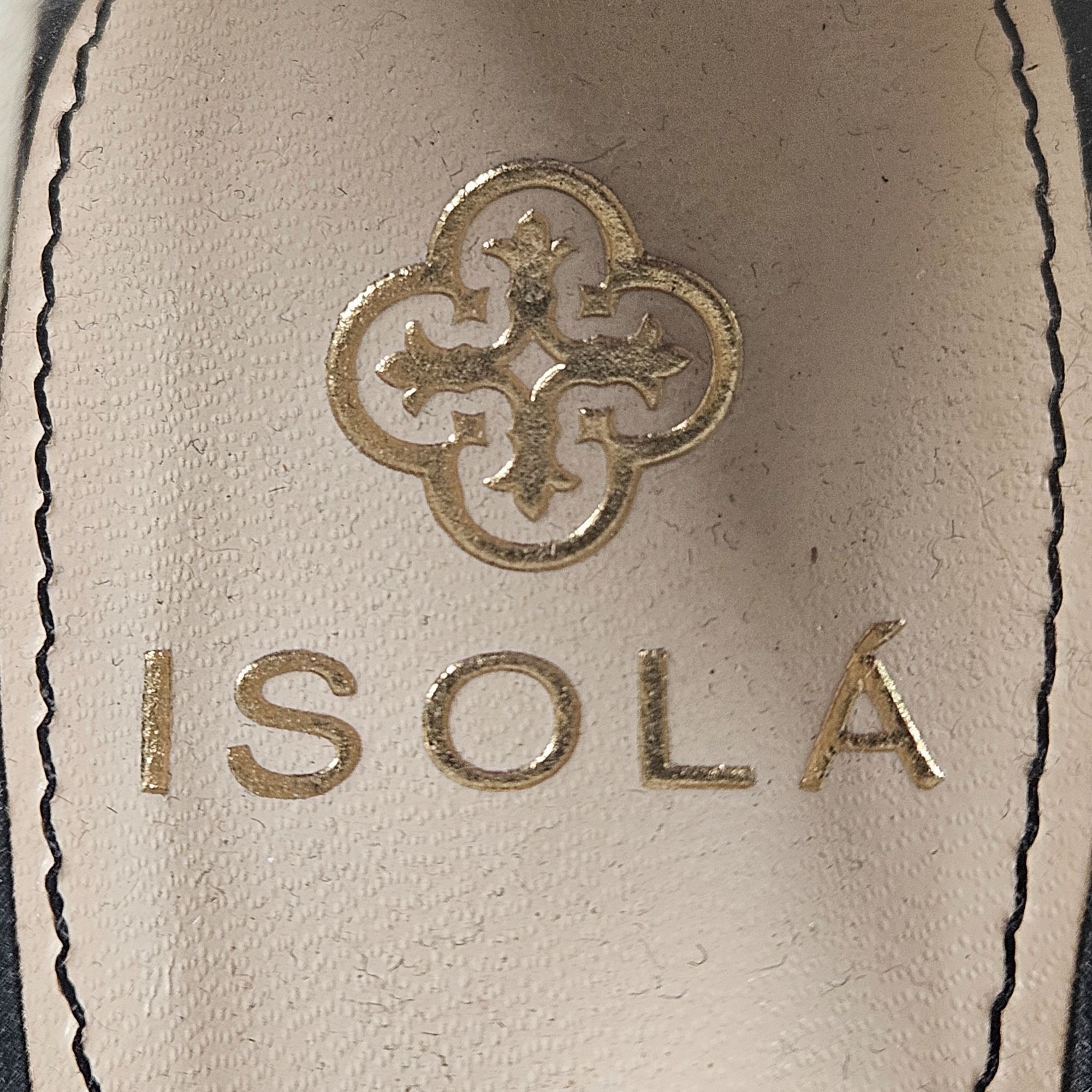 Other ISOLA Women Black Suede Heels 6.5M –3” Classic Pump, Quiet L Size US 6.5 / IT 36.5 - 4 Thumbnail