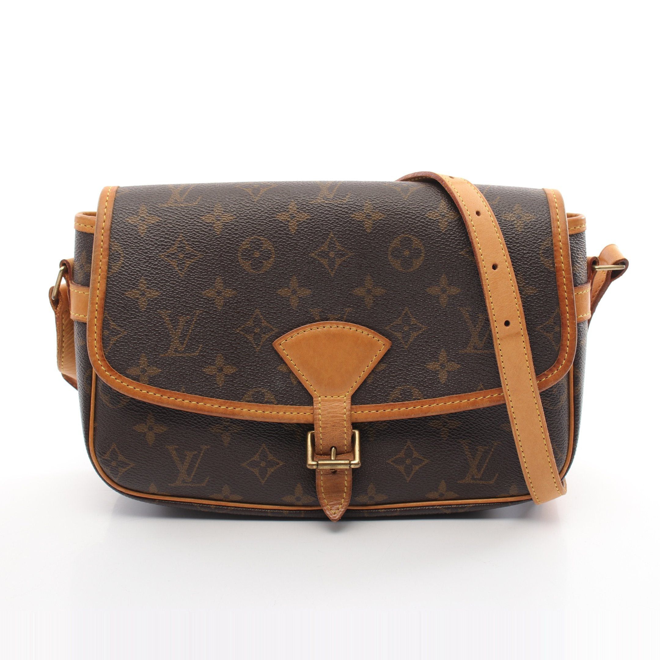 Louis Vuitton Louis Vuitton Sologne Monogram Shoulder Bag Leather Brown Size ONE SIZE - 1 Thumbnail