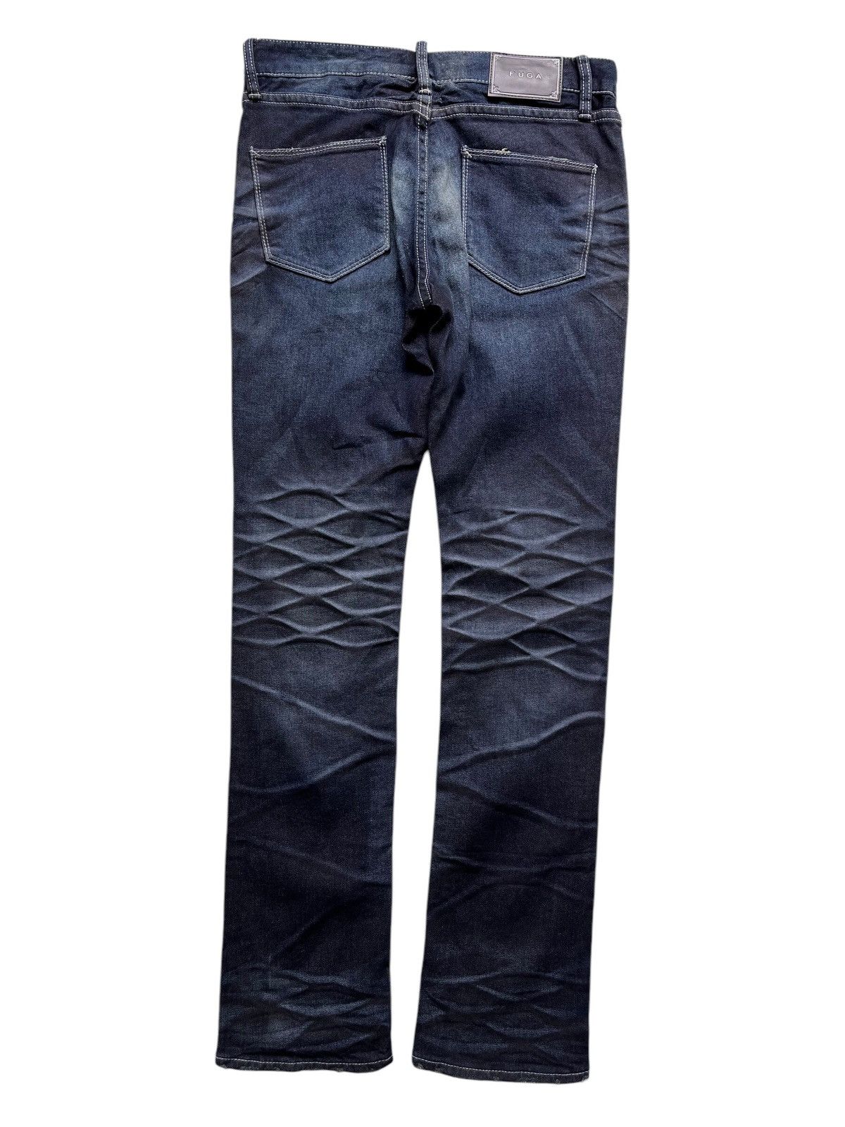 GOSTAR DE FUGA Fuga waxed whisker design jeans Size US 30 / EU 46 - 2 Thumbnail