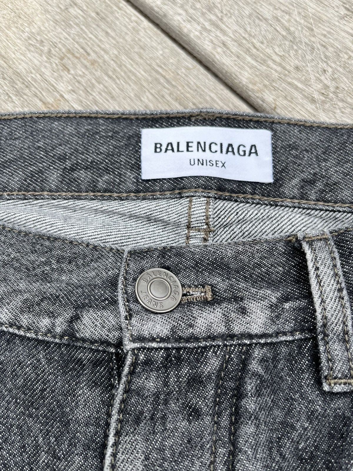 Balenciaga Balenciaga Straight Legged Jeans Size US 27 - 5 Thumbnail