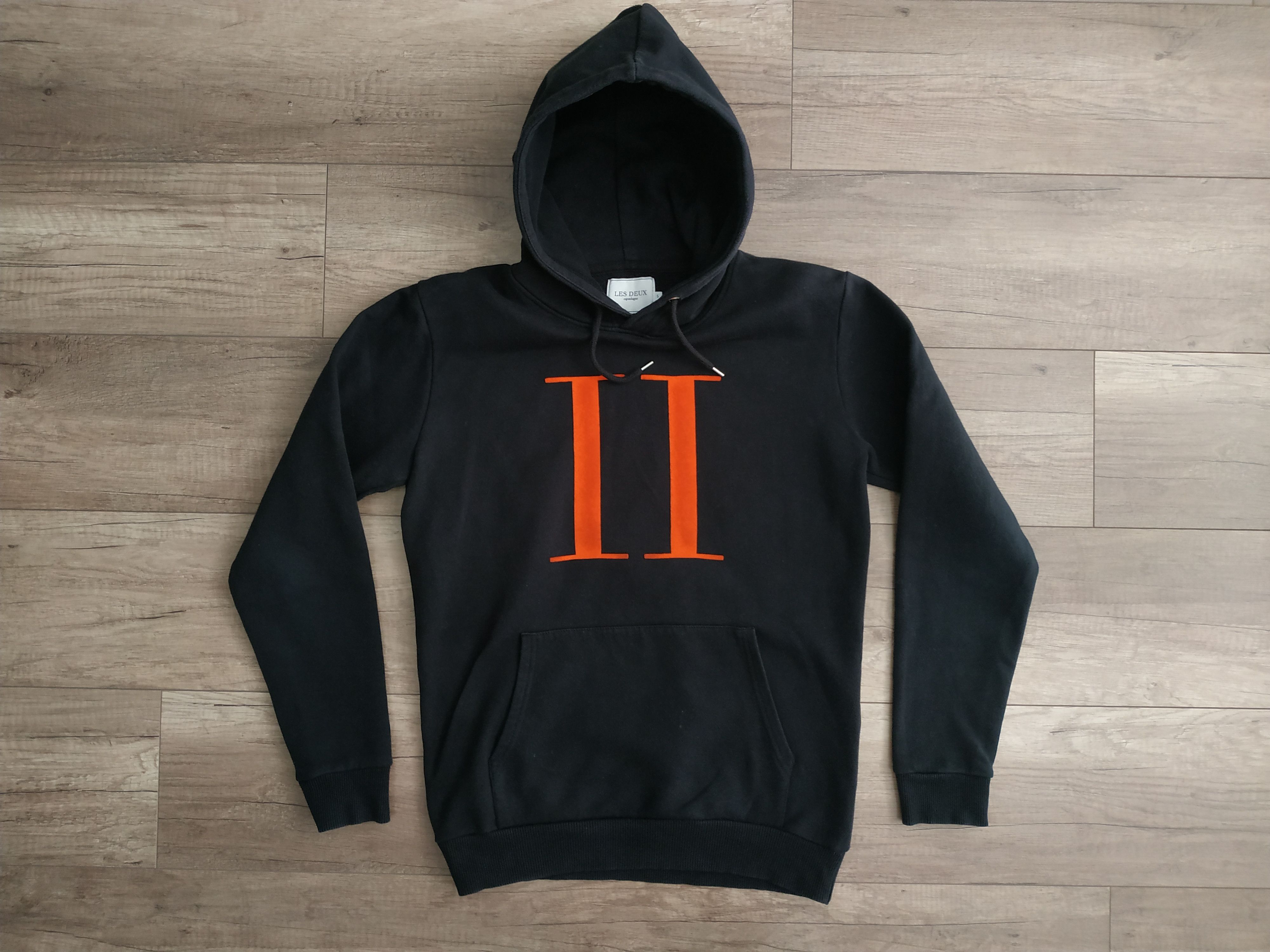 Les Deux Les Deux Front Plush Logo Men's Hoodie, s. SMALL Size US S / EU 44-46 / 1 - 2 Thumbnail