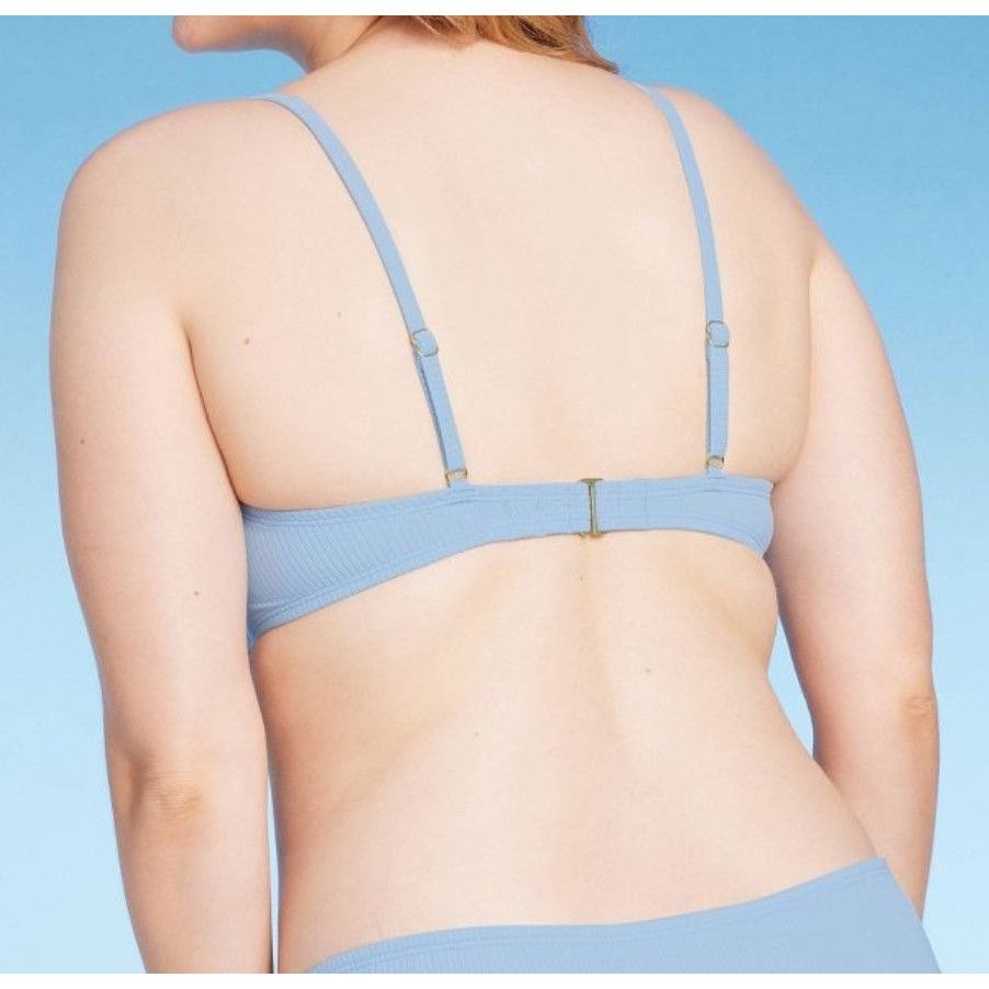 Other Shade & Shore - Women's Ribbed Underwire Bikini Top - Light Size ONE SIZE - 2 Thumbnail