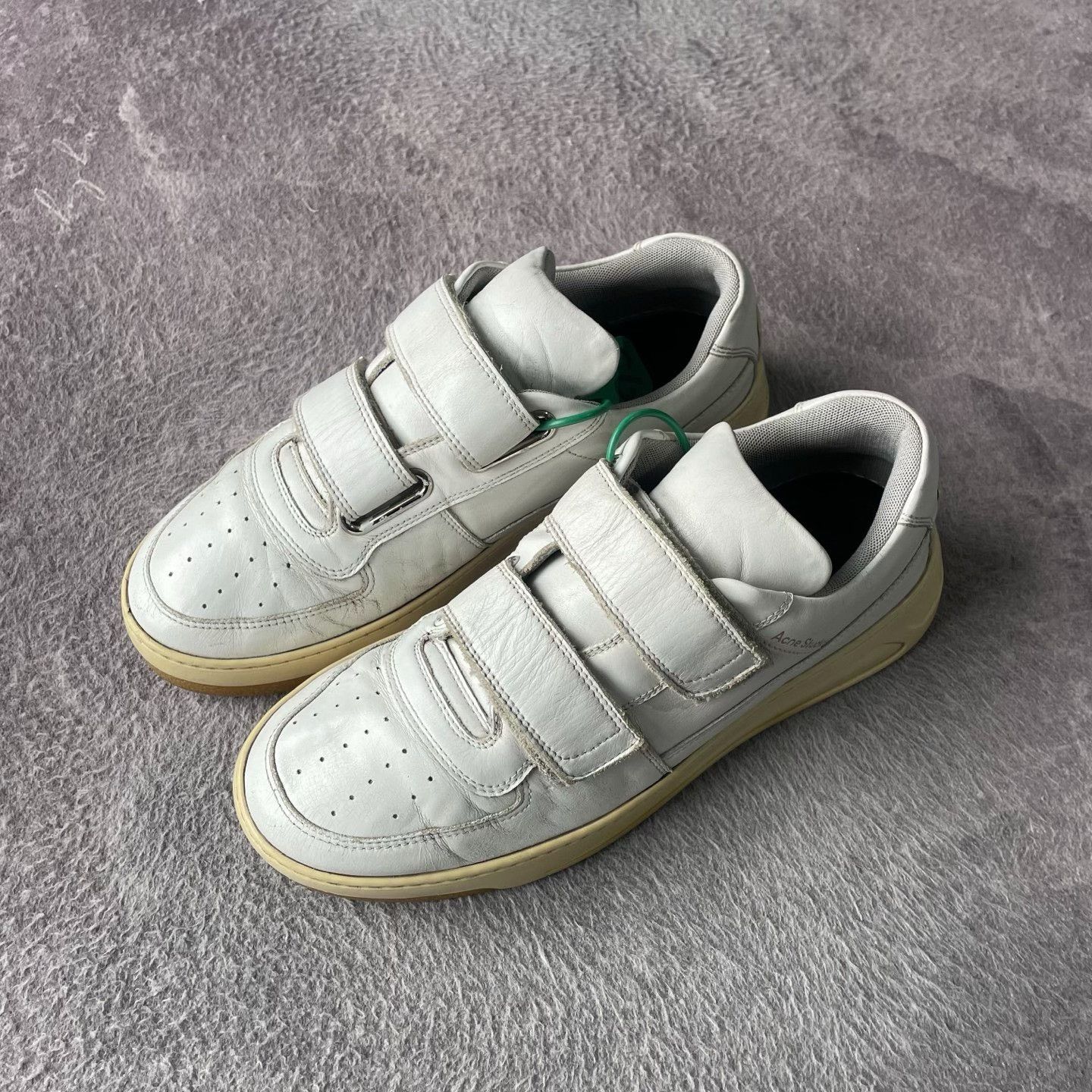 Acne Studios Acne Studios White Lowtop Sneakers 43 Men Size US 10 / EU 43 - 1 Thumbnail