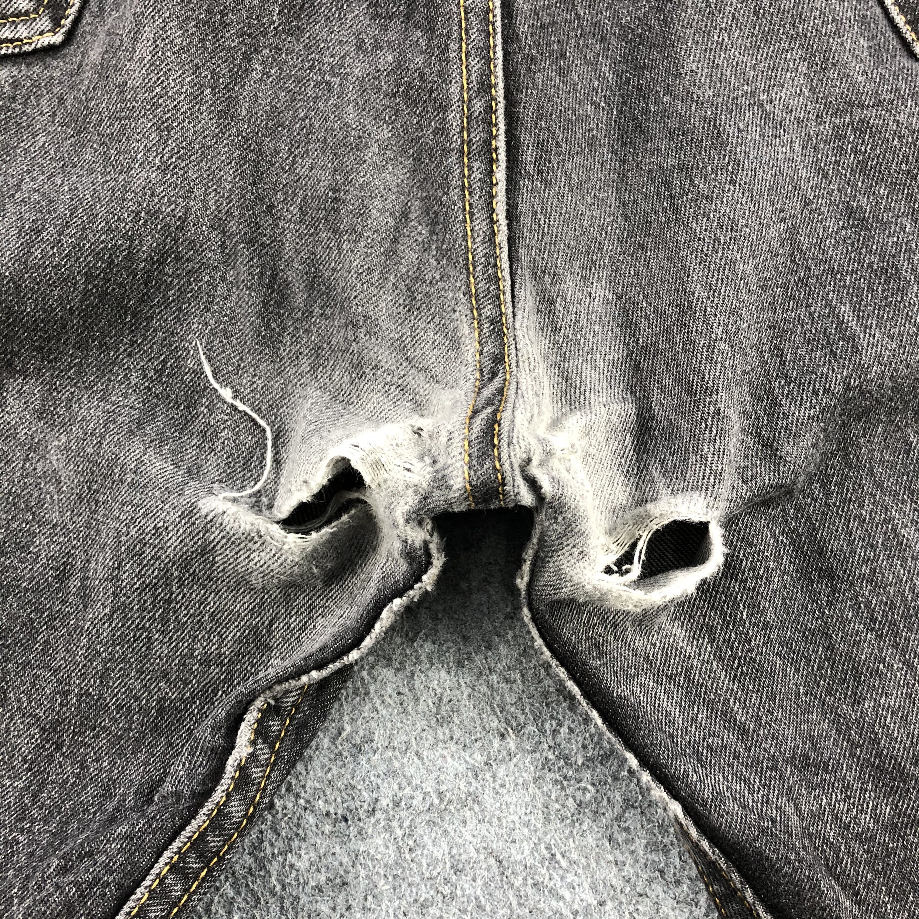 Levi's Vintage Distress Levis 501 Jeans-J1430 Size US 37 - 8 Thumbnail