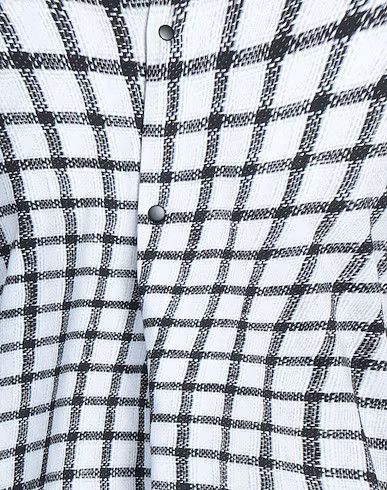 Bianca Saunders o1mle0725 Checked Shirt in White/Black Size US M / EU 48-50 / 2 - 2 Thumbnail
