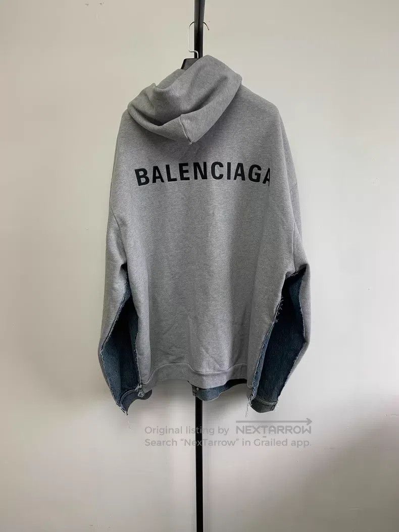 Balenciaga Balenciaga Hooded single-breasted drop shoulder long-sleev Size US M / EU 48-50 / 2 - 1 Thumbnail