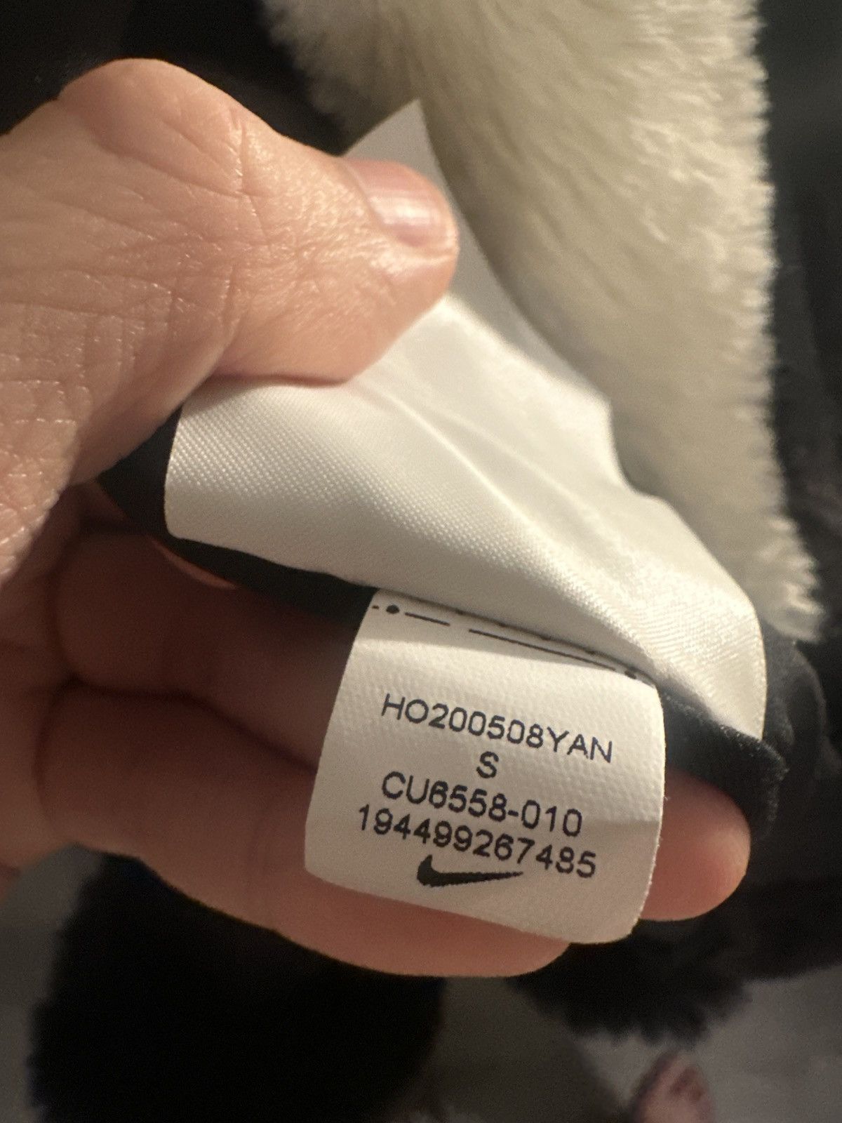 Nike SPORTSWEAR FAUX FUR SWOOSH JACKET Size S / US 4 / IT 40 - 5 Thumbnail