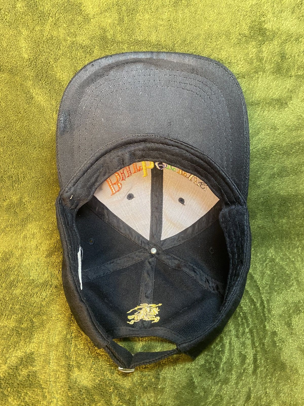Burberry Vintage burberrys rainbow embroidery cap Size ONE SIZE - 9 Thumbnail